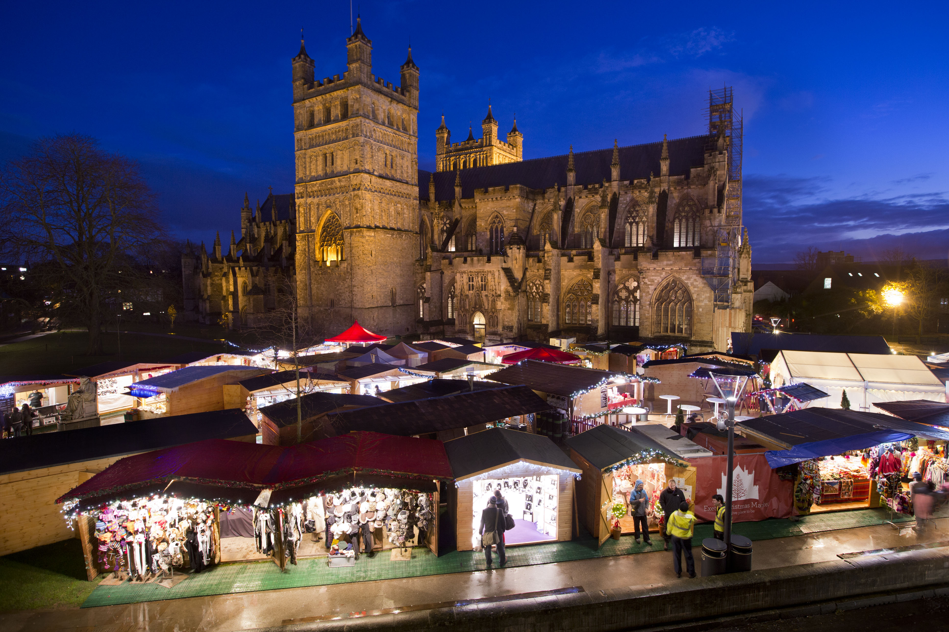 Bringing on the season of love and goodwill; Exeter's Christmas Market